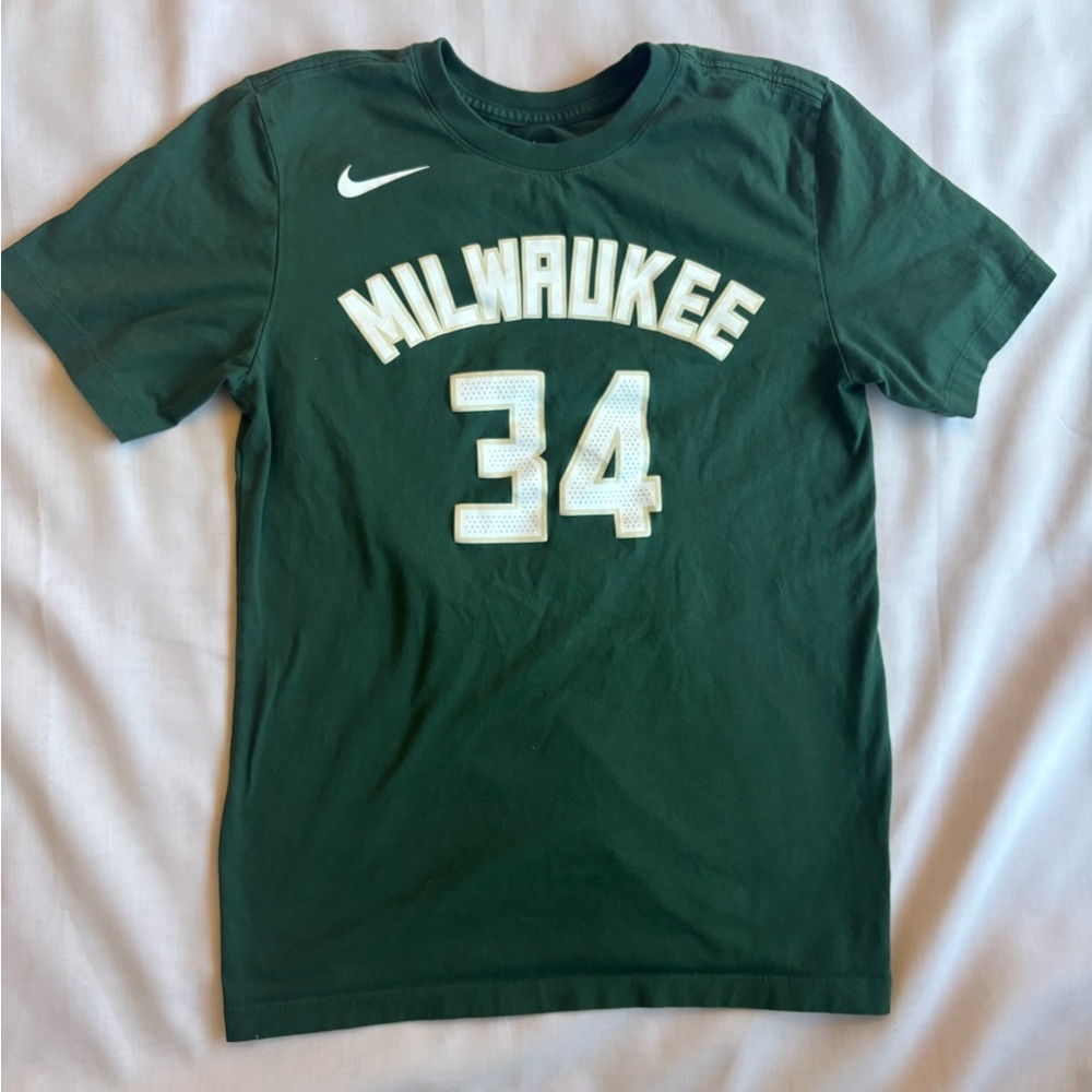 Nike Dark Green Milwaukee Jersey